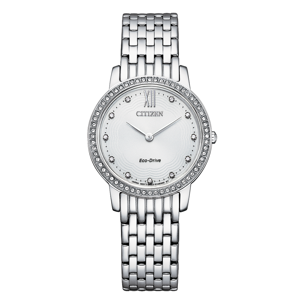Citizen Silver Stainless steel Women Watch-EX1488-56A