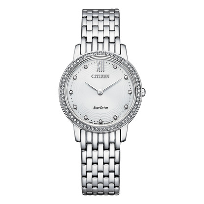 Citizen Silver Stainless steel Women Watch-EX1488-56A