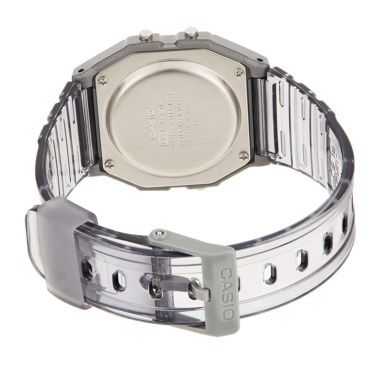Casio Classic Retro Youth Digital Watch - Grey