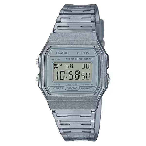 Casio Classic Retro Youth Digital Watch - Grey