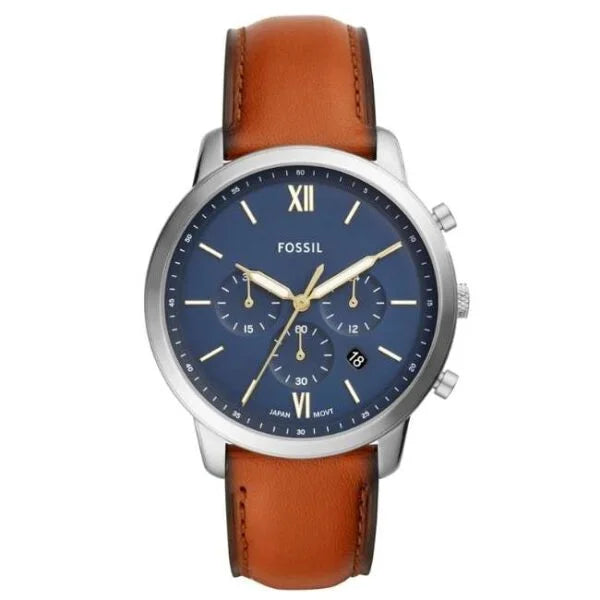 Fossil Nuetra Chrono Tan Leather Men Watch-FS5453