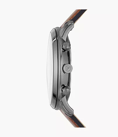Fossil Neutra Brown Leather Men Watch-FS5512