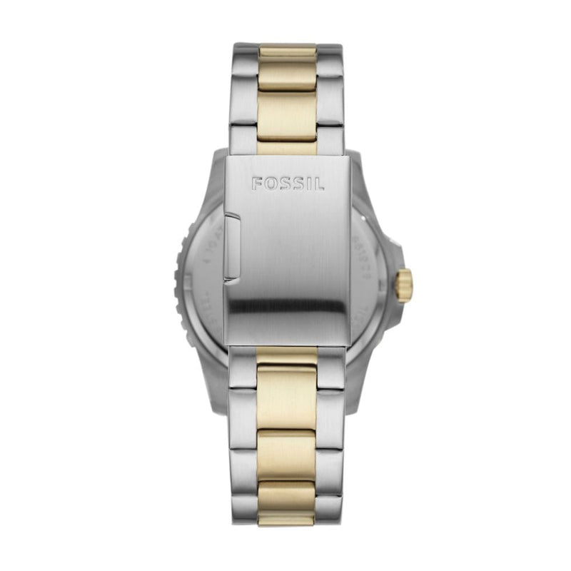 Fossil Men Fb - 01 Silver Stainless Steel Watch-FS5653