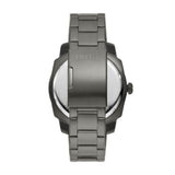 Fossil Men's Machine Three-Hand Date Smoke Stainless Steel Watch - FS5970