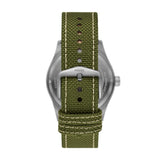 Fossil Defender Mens Green Nylon Watch-FS5977