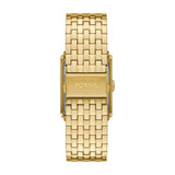 Fossil Men's Carraway Three-Hand, Gold-Tone Stainless Steel Watch - FS6009