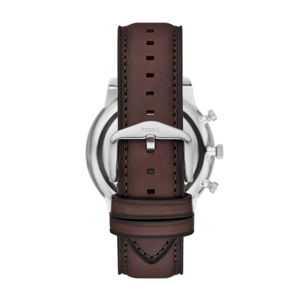 Fossil Neutra Mens Brown Leather Strap Watch-FS6109