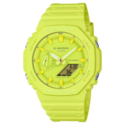 Casio G-Shock Womens Analogue & Digital Rubber WatchGA-2100