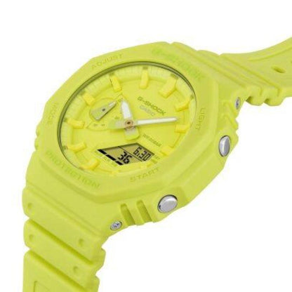 Casio G-Shock Womens Analogue & Digital Rubber WatchGA-2100