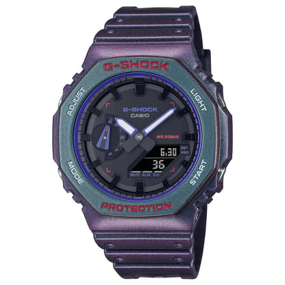Casio G-Shock Womens Analogue & Digital Rubber WatchGA-2100