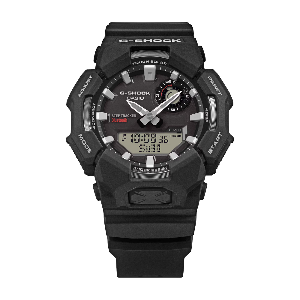 Casio G-Shock - Mens Rubber Strap Black Analogue & Digital Watch - GA-B010-1ADR