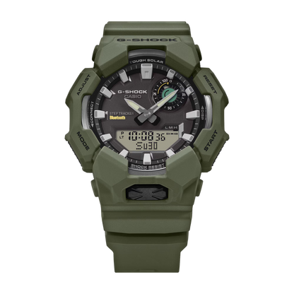 Casio G-Shock - Mens Rubber Strap Green Analogue & Digital Watch - GA-B010-3ADR