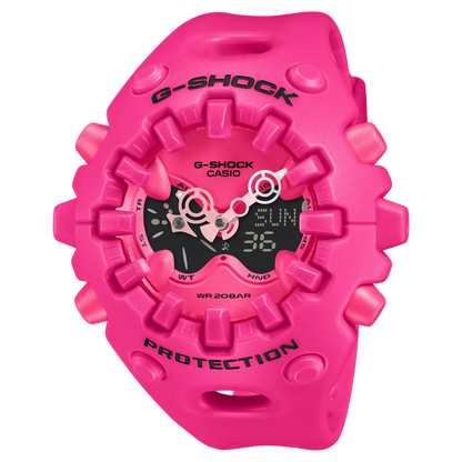Casio-G-Shock Men Rubber Strap Watch-GA-V01