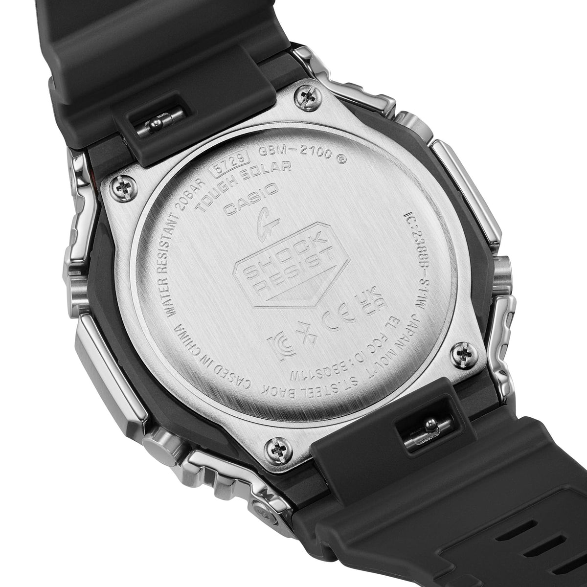G-Shock Men's 200m G-Steel Bluetooth Solar - GBM-2100A-1A3DR