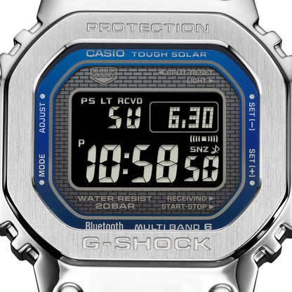 G-Shock Mens 200m Bluetooth G-Steel - GMW-B5000D-2DR