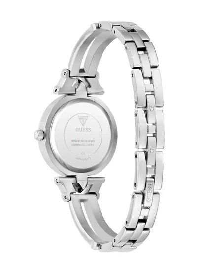 Guess - Womens Silver Stainless steel Strap Watch-GW0864L1