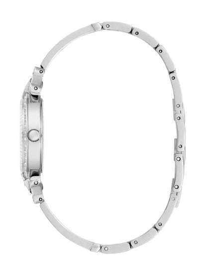 Guess - Womens Silver Stainless steel Strap Watch-GW0864L1