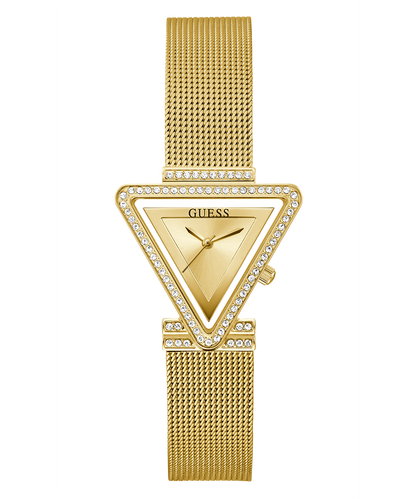 Guess Sherbrook  Womens Gold Stainless steel Strap Watch-GW0508L2