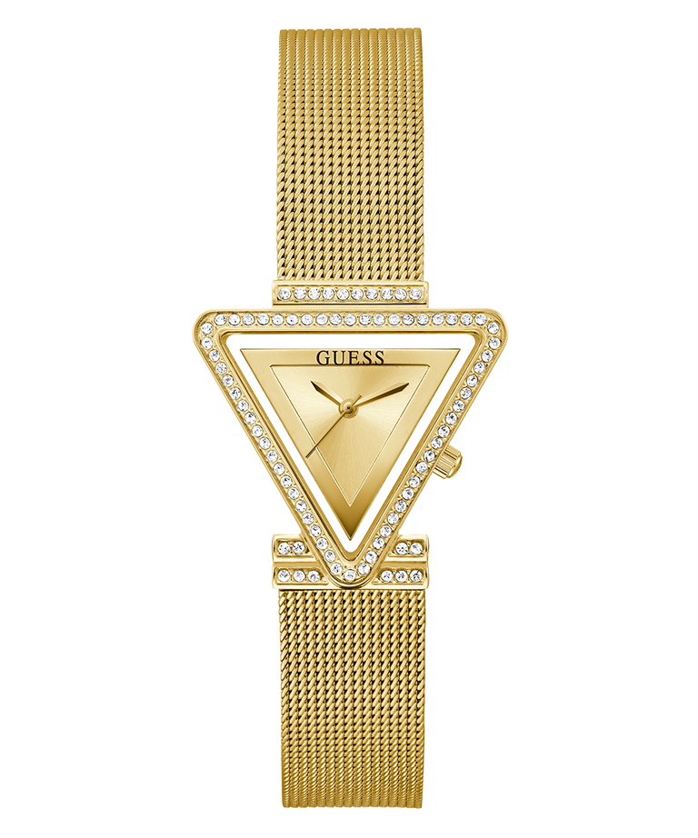 Guess Sherbrook  Womens Gold Stainless steel Strap Watch-GW0508L2