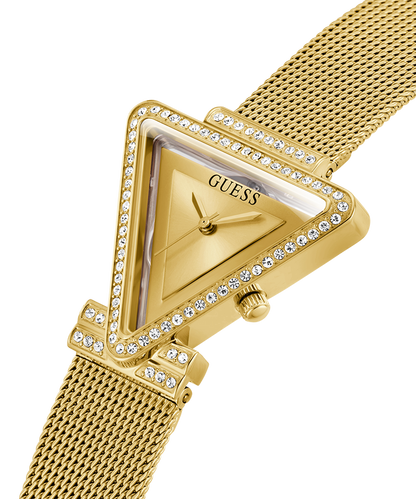 Guess Sherbrook  Womens Gold Stainless steel Strap Watch-GW0508L2