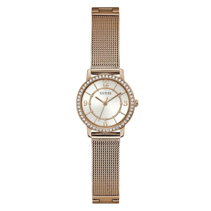 Guess Ashmont Womens Red Stainless steel Strap Watch-GW0534L3