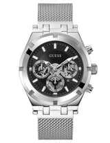 Guess Trumbull Mens Silver Stainless steel Strap Watch-GW0582G1