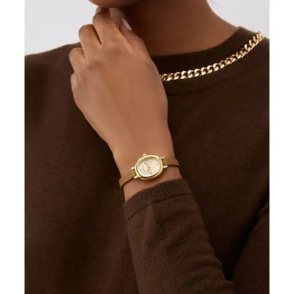 Guess Leather Brown Women Watch-GW0925L2