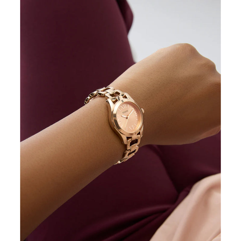 Guess Stainless steel Gold Women Watch-GW0927L4