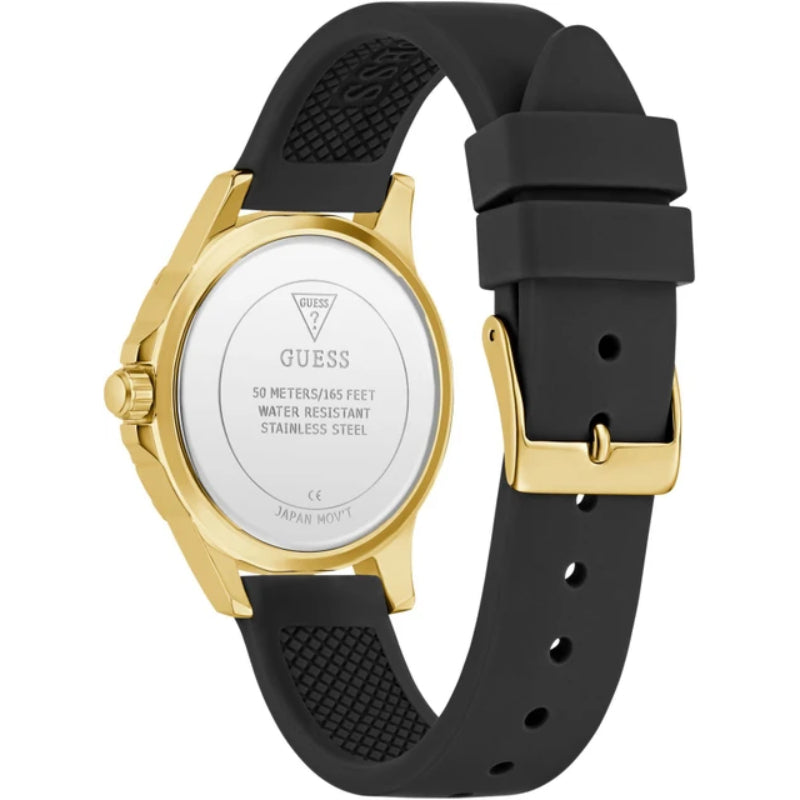 Guess Rubber Black Women Watch-GW0949L2