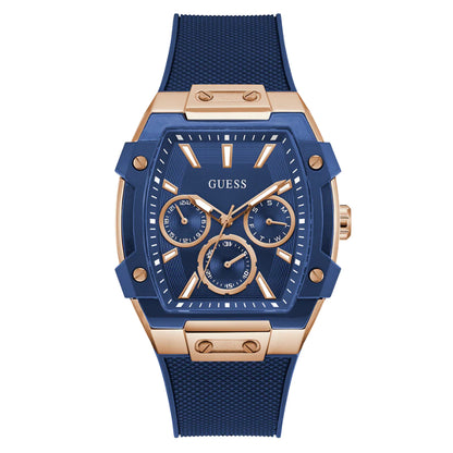 Guess Rubber Blue Men Watch-GW0956G4