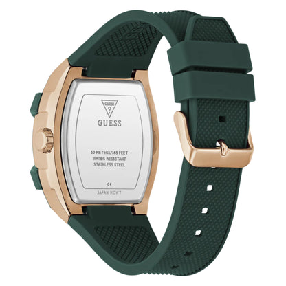 Guess Rubber Green Men Watch-GW0956G6