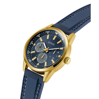 Guess Rubber Blue Men Watch-GW0964G2