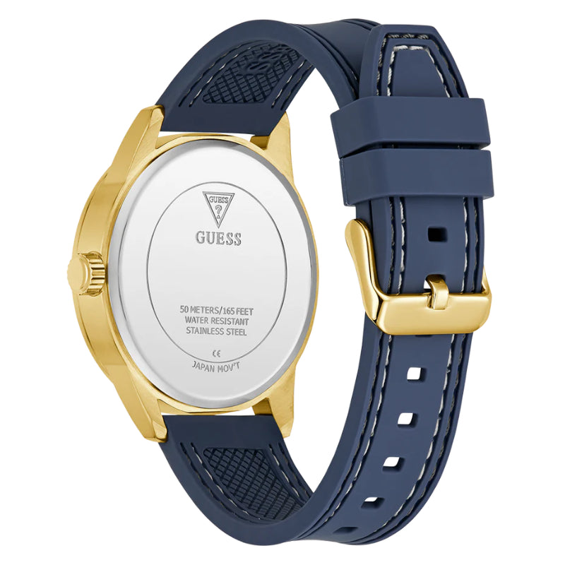 Guess Rubber Blue Men Watch-GW0964G2