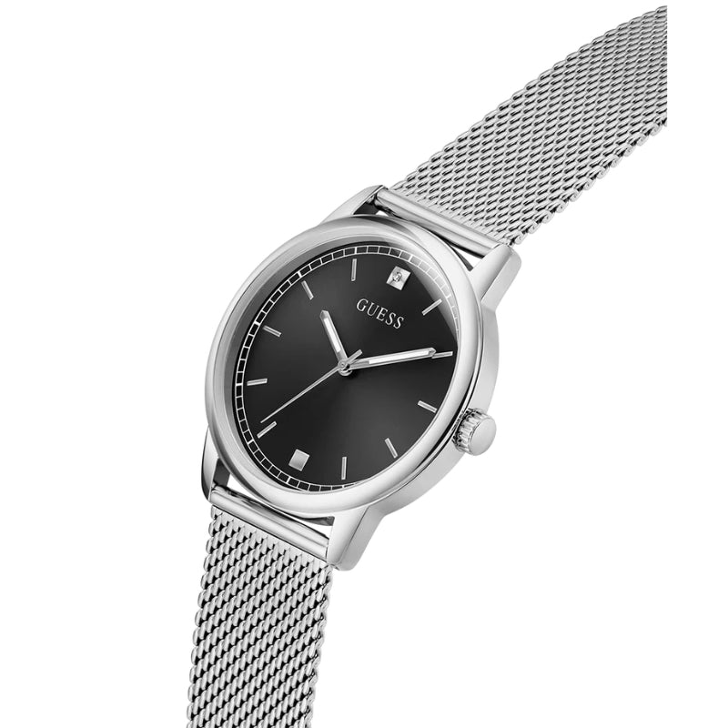 Guess Stainless steel Silver Men Watch-GW0974G1