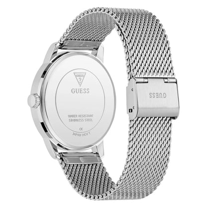 Guess Stainless steel Silver Men Watch-GW0974G1