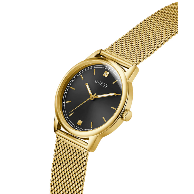Guess Stainless steel Gold Men Watch-GW0974G2