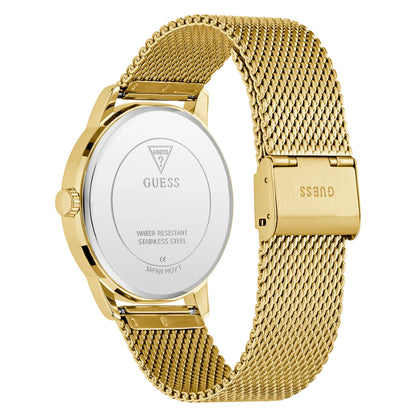 Guess Stainless steel Gold Men Watch-GW0974G2