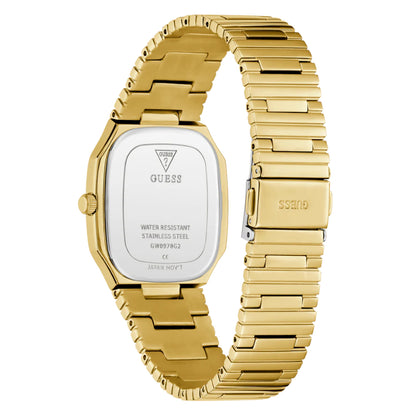 Guess Stainless steel Gold Men Watch-GW0978G2