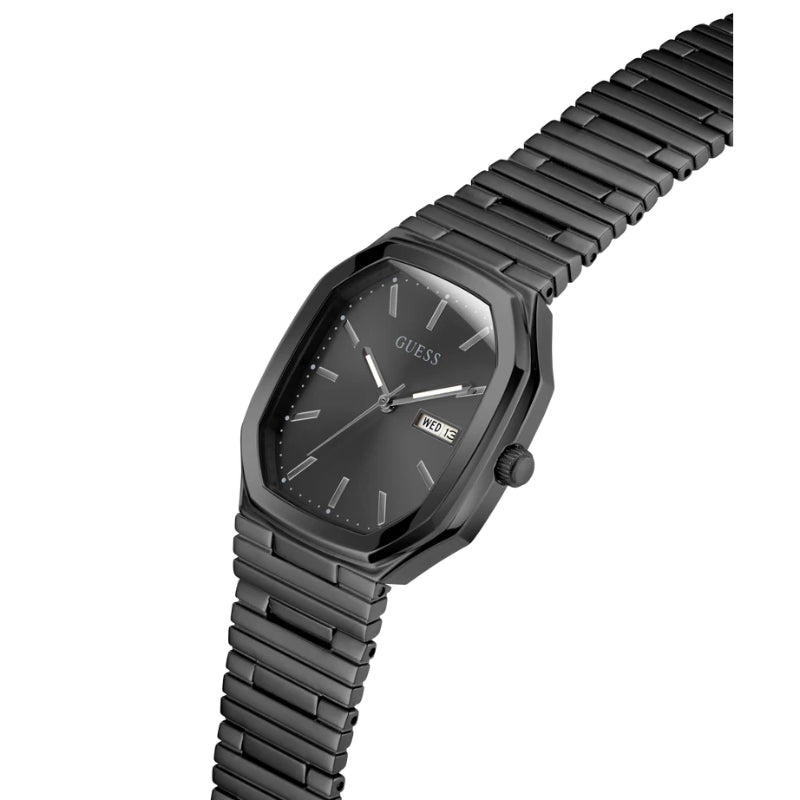 Guess Stainless steel Black Men Watch-GW0978G4