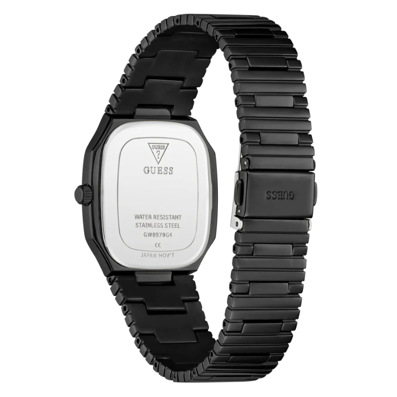 Guess Stainless steel Black Men Watch-GW0978G4