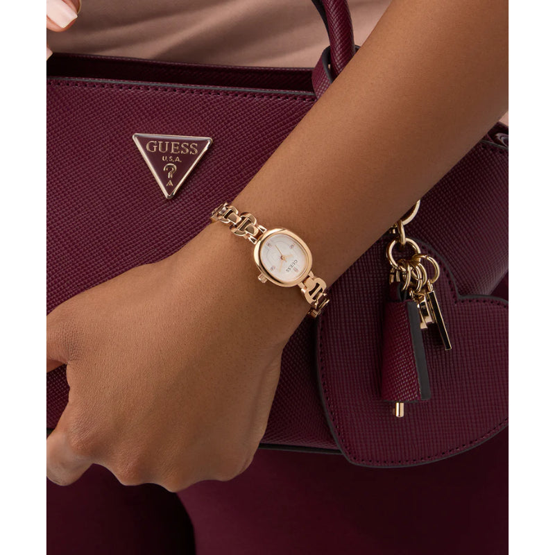 Guess Stainless steel Gold Women Watch-GW0982L3