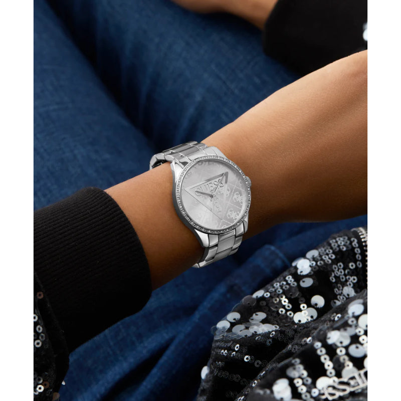Guess Stainless steel Silver Women Watch-GW0987L1