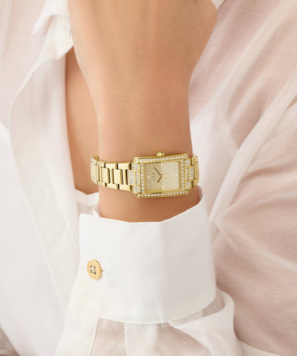 Guess Stainless steel Gold Women Watch-GW0995L2