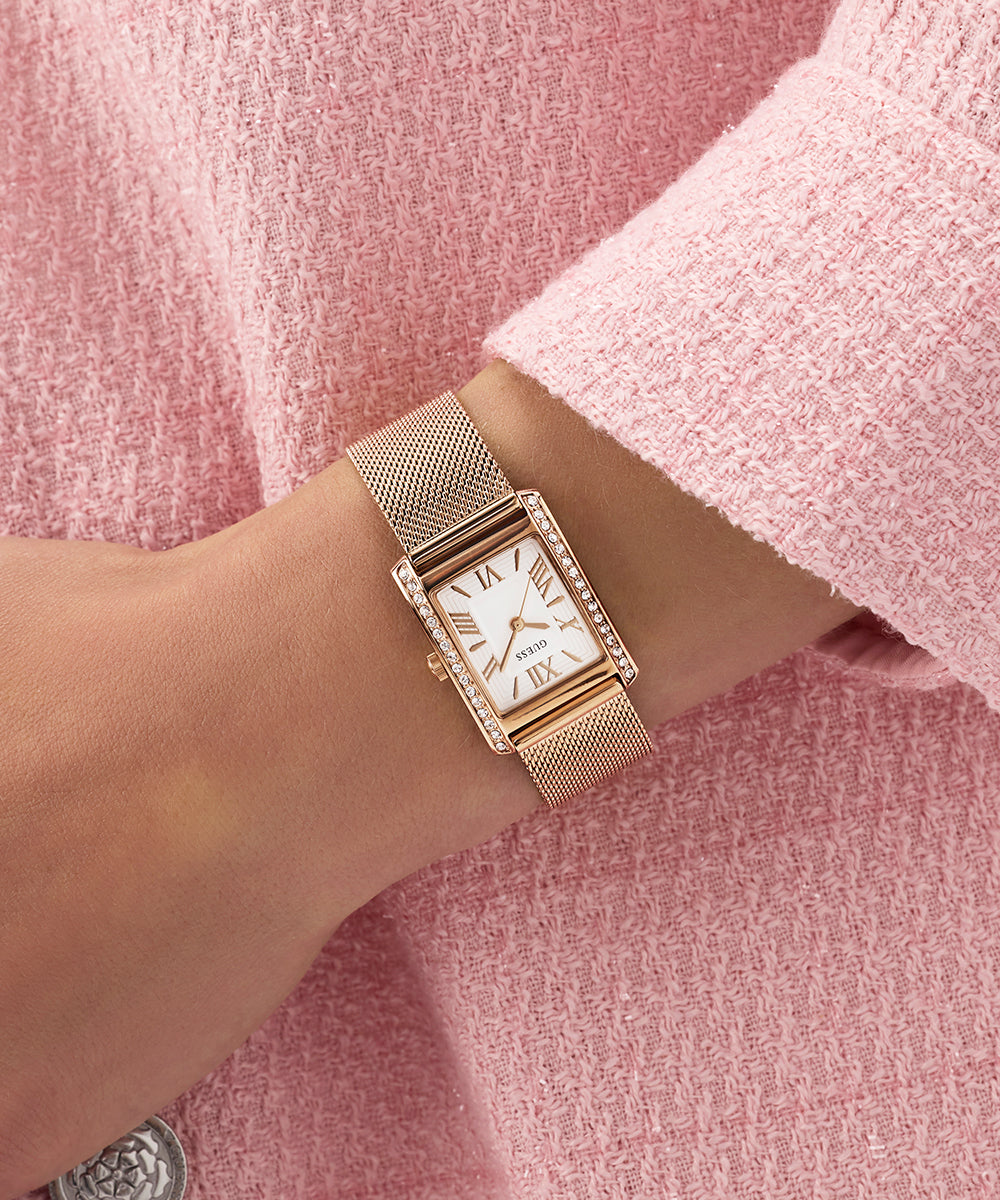 Guess Stainless steel Gold Women Watch-GW0997L3