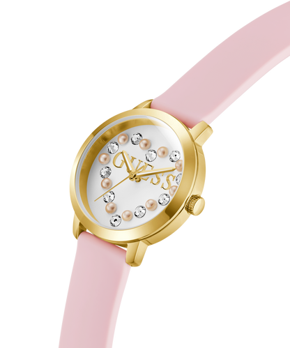 Guess Rubber Pink Women Watch-GW0998L2