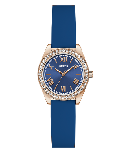 Guess Rubber Blue Men Watch-GW1000L4