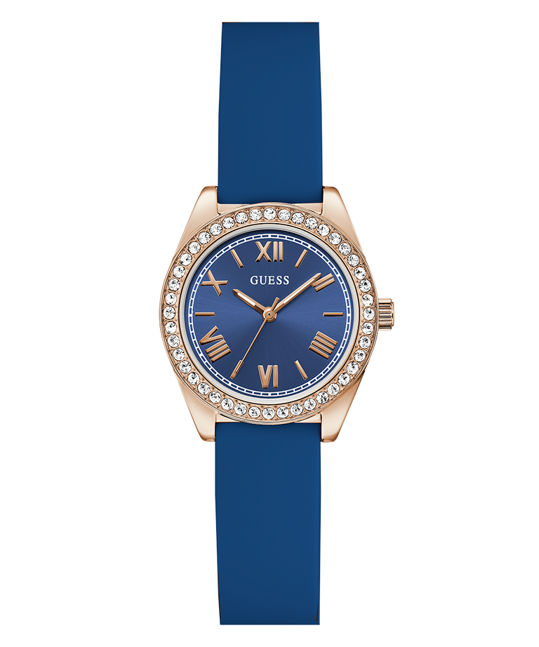 Guess Rubber Blue Men Watch-GW1000L4