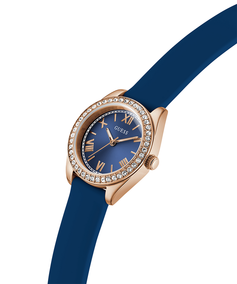 Guess Rubber Blue Men Watch-GW1000L4