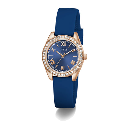 Guess Rubber Blue Men Watch-GW1000L4