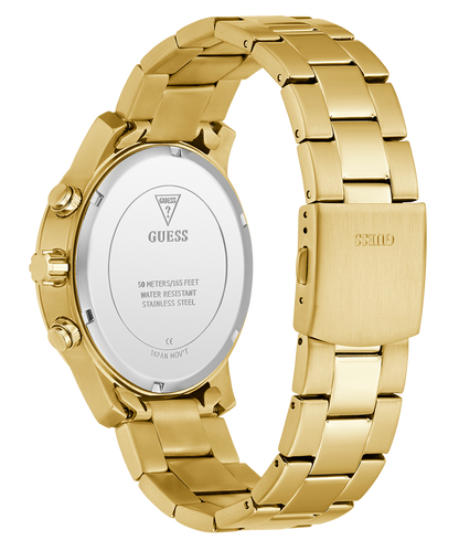 Guess Stainless steel Gold Men Watch-GW1006G2